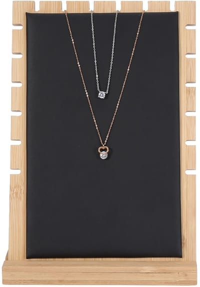 Store_9 - Houten Sieraden Display Stand - Moderne Kettinghouder - Voor Thuis en Winkel - Sieraden Organisatie - Presentatie - Geschikt voor Accesso...