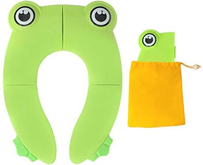Opvouwbare Toilet Zindelijkheidstraining Stoel - Draagbare en Antislip Toiletbril voor Peuters