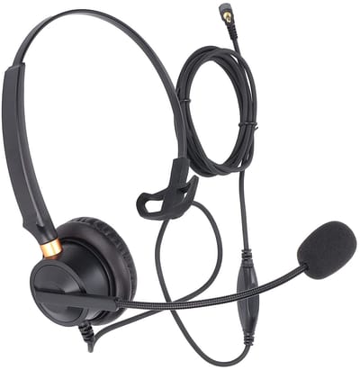 Allecto - Kabelgebonden Headset - Ruisonderdrukkende Microfoon