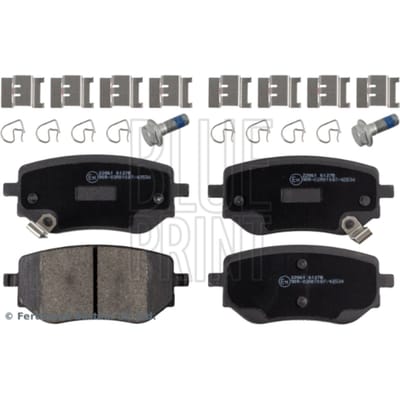 Remblokkenset, schijfrem BLUE PRINT ADU174242