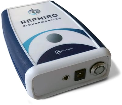 Rephiro Bioharmonizer Rife Machine – Draagbaar Frequentietherapie & Bioresonantie Apparaat – Werkt op Powerbank, Compact & Gebruiksklaar | Phipower