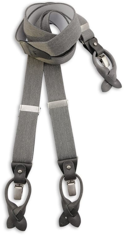 Sir Redman - Bretels - bretels Denim Urban grijs - grijs