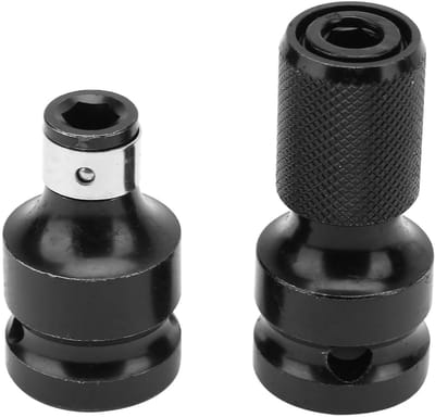 Dailygoody - Hex Adapter - Telescopische Dopadapter - Duurzaam en gebruiksvriendelijk - 1/2 tot 1/4 inch - Geschikt voor elektrische gereedschappen - ...