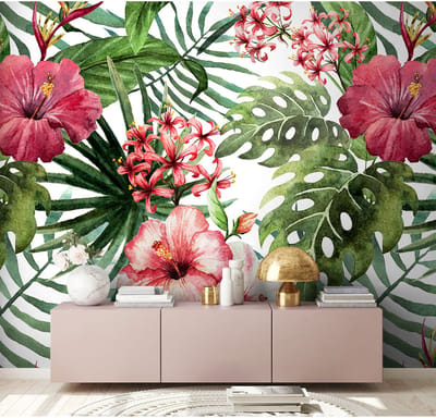 Fotobehang JungleFlower1 DD115655 A.S. Création XXL 5 | Goedkoop fotobehang