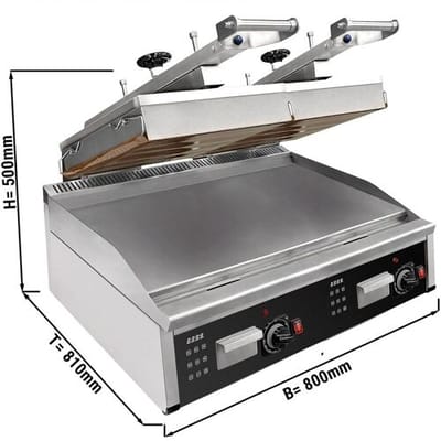 GGM Gastro Highspeed Doppel-Kontaktgrill Hamburger Grill - 12 kW - automatisch - Digitales Display