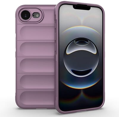 Coverup Hoesje - Geschikt voor iPhone 16e / 17e Hoesje - Coverup Hands-On Rugged Back Cover - Paars