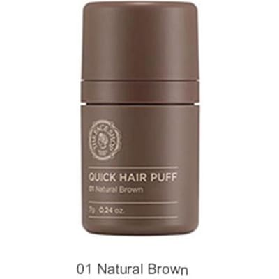 THE FACE SHOP - Quick Hair Puff 01 Natural Brown