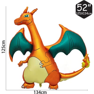 Pokemon Verjaardag Decoratie Viering Cadeau Enorme Charizard Pikachu Aluminium Folie Ballon Cadeaus voor Gasten Kinder Verjaardagsfeest Benodigdheden