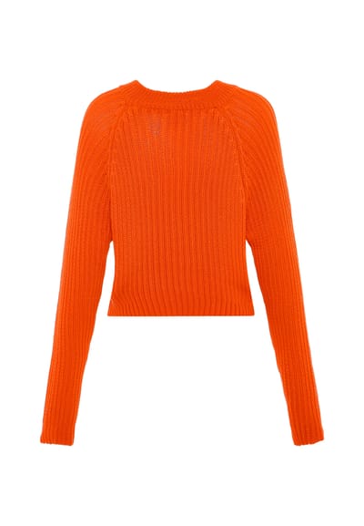 Mymo Jumper Dames oranje
