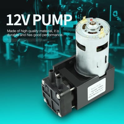 Krachtige 12V Olievrije Vacuümpomp 40 L/min - Laag Geluidsniveau en Hoge Efficiëntie