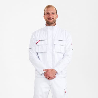 Engel Combat werkjack 1760-630 - White - L