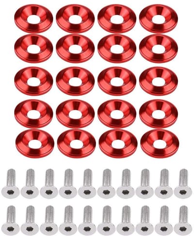 Dailygoods- Kit Aluminium - 20 Stuks Wasmachine/Bouten - Universele