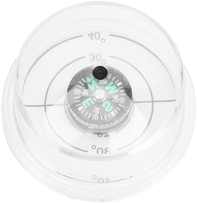 Hoekzoeker Zonnepaneel - Zonpositie Tool - Energie Optimaliseren - UV-bestendig Nauwkeurig - 6 x 6 x 3 cm - Grijs