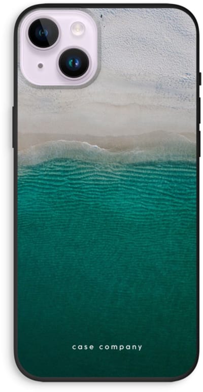 Case Company® - Hoesje geschikt voor iPhone 14 Plus hoesje - Stranded - Biologisch Afbreekbaar Telefoonhoesje - Bescherming alle Kanten en Schermrand