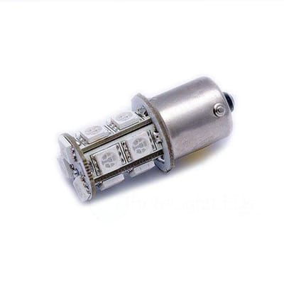 BA15S 13 LED Auto Achterlicht / Knipperlicht ORANJE (P21W 1156)