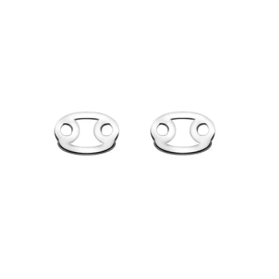 Minimalistisch Sterrenbeeld Kreeft oorknopjes - Zodiac Oorbellen Cancer- Oorknopjes Kreeft - Oorstekers Sterrenbeeld Kreeft - Silver Earrings Cancer - Kreeft oorstekers - Amona Jewelry