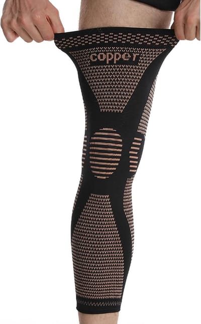 Kniebeschermers - Lange sportkniebandage voor mannen en vrouwen