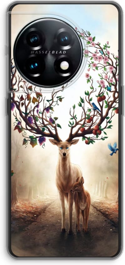 Case Company® - Hoesje geschikt voor OnePlus 11 hoesje - Seasons Change - Soft Cover Telefoonhoesje - Bescherming aan alle Kanten en Schermrand
