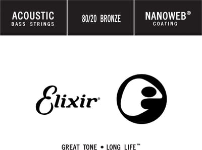 Elixir 15745 Single String Acoustic Bass 045 - Enkele basgitaarsnaar