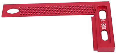 Dailygoods- Meetgereedschap T-vormig - Aluminiumlegering - Roestvrij - Duurzaam - Slijtvast - Nauwkeurige markering - Houtsnijgereedschap
