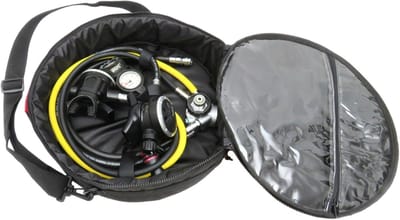 Duiktas voor uitrusting - nylon duikregulator beschermende schuimhoes - accessoires draagtas, duikrits beschermend zakje met schouderriem voor duikers
