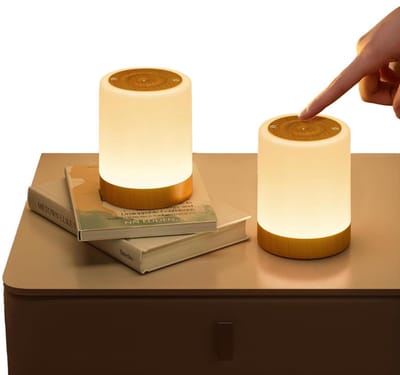 DailySupplies® Tafellamp Slaapkamer - Tafellampen Woonkamer - Wit