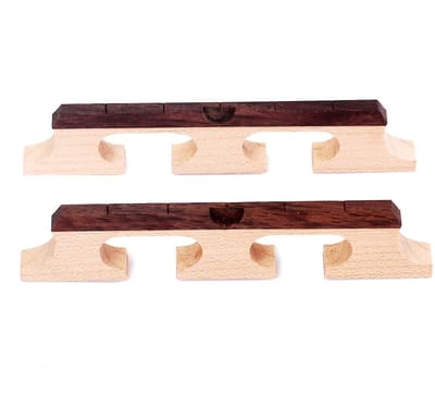 Allecto - Banjo Brug - 5 Snaren - Hoogwaardige CNC-gefreesde - Licht Hout - Gitaaraccessoires - Eenvoudig te installeren - Geschikt voor Banjo's