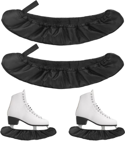 Schaatsbeschermers voor IJs Hockey, Elastische Bescherming voor Volwassenen en Kinderen, Maat 28-34 cm
