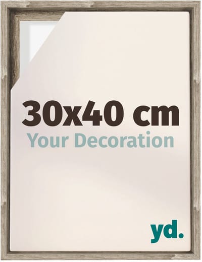 Your Decoration - Baklijst 30x40 cm - Sonoma Eiken - Baklijst voor Canvas - MDF - Lyon