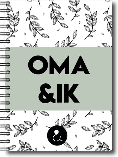 Studio Ins & Outs Invulboek 'Oma & ik' - Groen