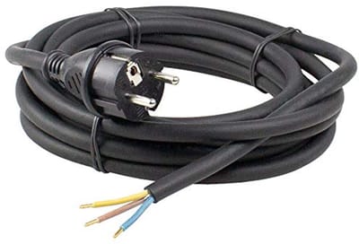 3m Gummi-Anschlussleitung H05RN-F 3G1,0 - Verbindingskabel met IP44 Bescherming, 230V, 16A