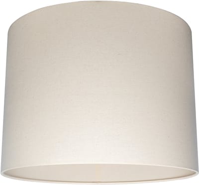 Uniqq Lampenkap linnen transparant 40 cm rond – 30 cm hoog