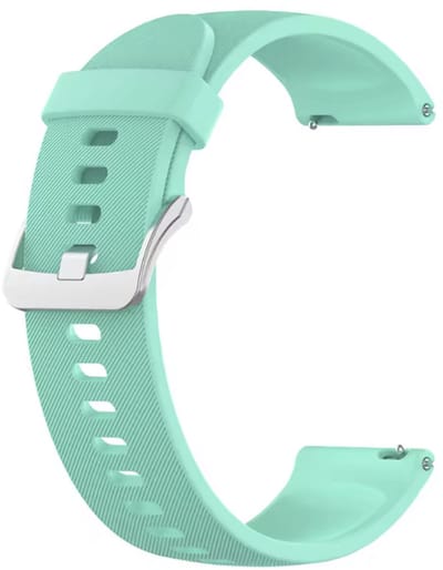 CHPN - Horlogebandje - Bandje geschikt voor Fitbit - Fitbit Charge 3 & 4 Sportbandje - Turquoise - M/L - Horlogeband - Armband -Polsband - Stappenteller
