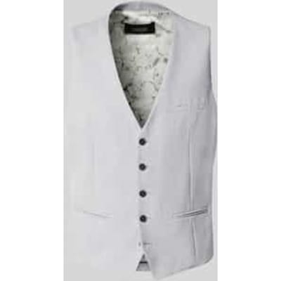 Gilet met paspelzakken model 'Vitra'