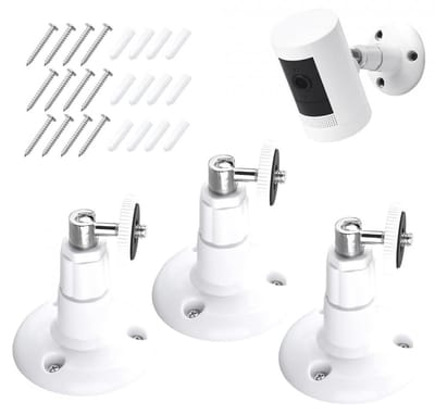 Camera Bevestiging - 360° graden verstelbaar - Wandmontage - stick-up-houder - ring