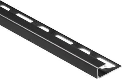 Schlüter Quadec AC tegelprofiel mat aluminium zwart 8 mm x 300 cm