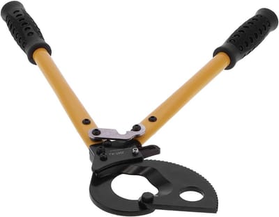 Kabelknipper Ratel - Handgereedschap Knijper - Kabels Snel Knippen - Ergonomische Handgreep - 500 mm² Capaciteit - Zwart