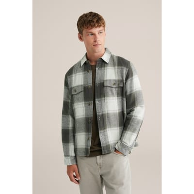 WE Fashion Overshirt Dark Green Taglia: XS | Camicie Casual Outlet | Uomo | Verde