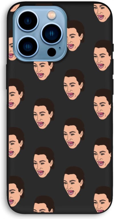 Case Company® - Hoesje geschikt voor iPhone 13 Pro Max hoesje - Ugly Cry Call - Biologisch Afbreekbaar Telefoonhoesje - Bescherming alle Kanten en Schermrand