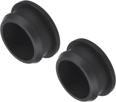 Gatpluggen - Paneel afdichtingen - Gaten afdichten - Eenvoudig klikmechanisme - 29 mm diameter - Zwart