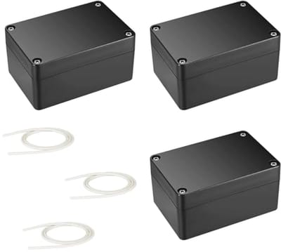 Waterdichte aansluitdoos voor buiten - IP66 - Elektronische behuizing - Set van 3