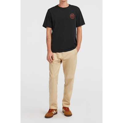 O'Neill  Chest Print T-shirt Black Out Taglia: M | T-shirt stampate Outlet | Uomo | Nero