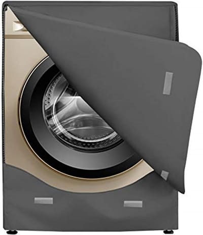 Waterdichte en Stofvrije Hoes voor Wasmachine en Droger Voorlader (Grijs)