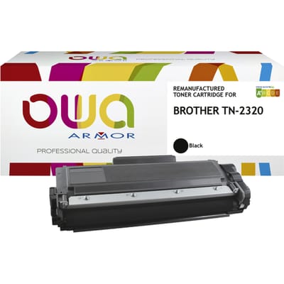 Toner OWA alternatief tbv Brother TN-2320BK zwart