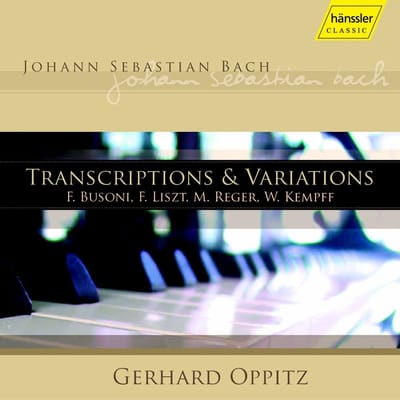 Gerhard Oppitz - J.S. Bach: Transcriptions & Variations (2 CD)