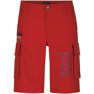 Babista herren Bermuda - 48 - rood - Plus Size