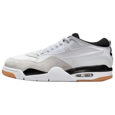 Air Jordan 4 RM Military Black Heren Sneakers Wit Grijs Gum FQ7939-110 43 gray