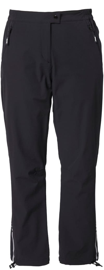 Ulla Popken - Dames - Functionele broek met stretch waterafstotend - Zwart - Maat 42