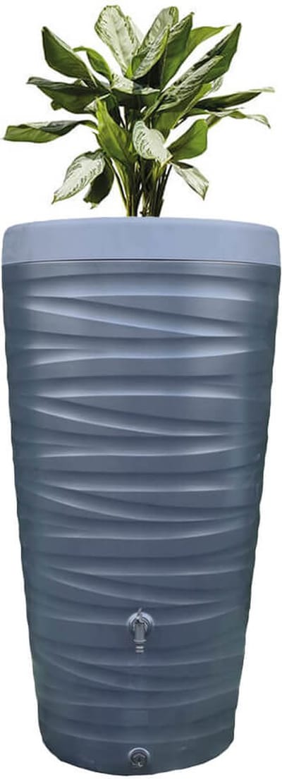 Prosperplast - Maze - Regenton - 2-in-1 - 240 liter - Antraciet