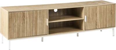 ROYALLA - TV-meubel - Lichtbruin - MDF